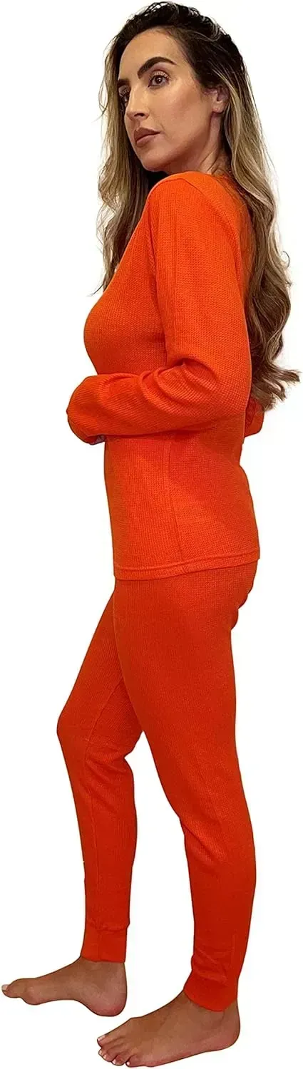 Women's Thermal Underwear Pajamas Set