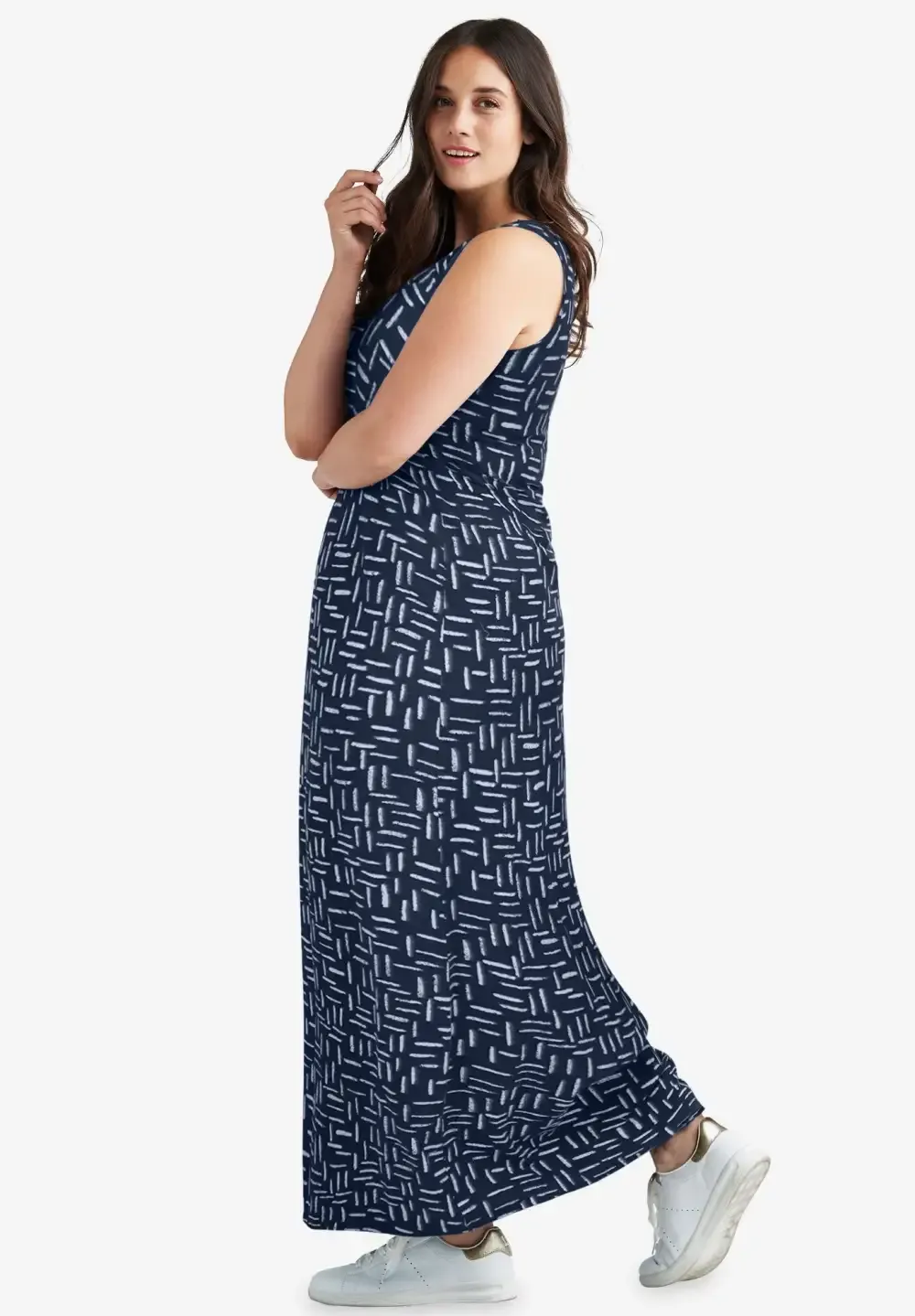 Sleeveless Knit Maxi Dress