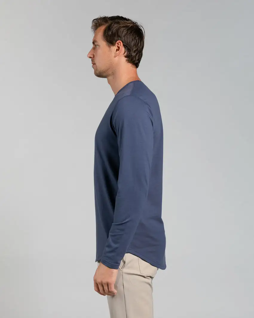 Drop-Cut Long Sleeve: Bylt Signature