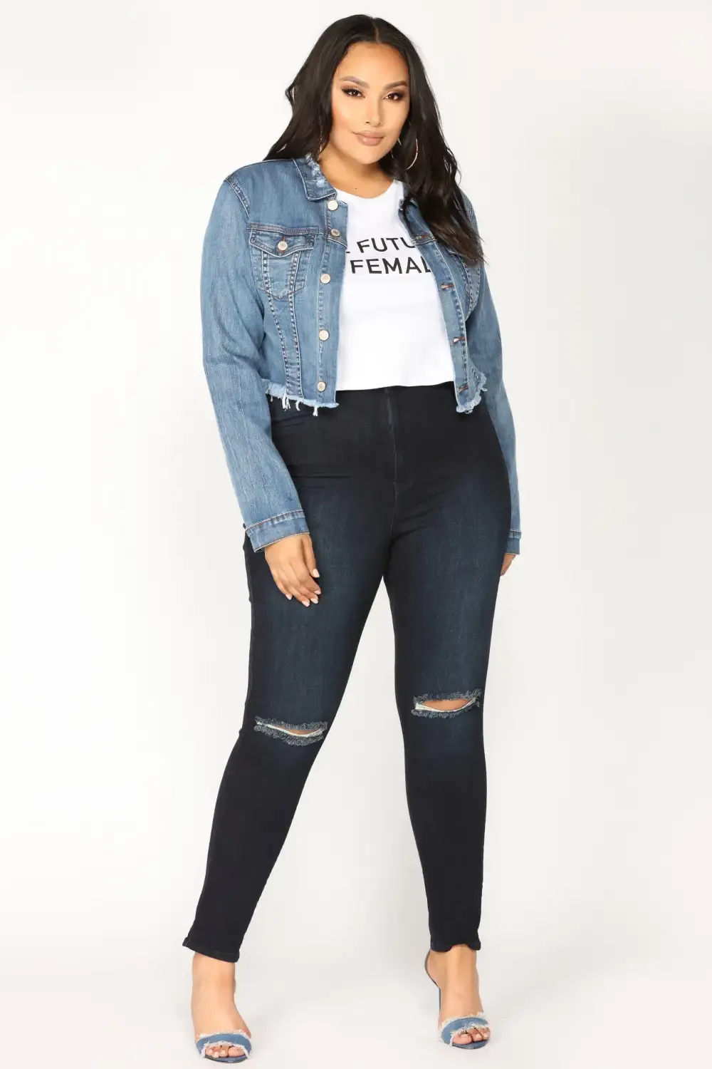 Crop It Out Jacket - Medium