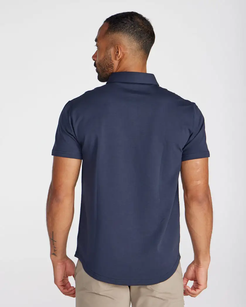 Lux Short Sleeve Polo - Concealed