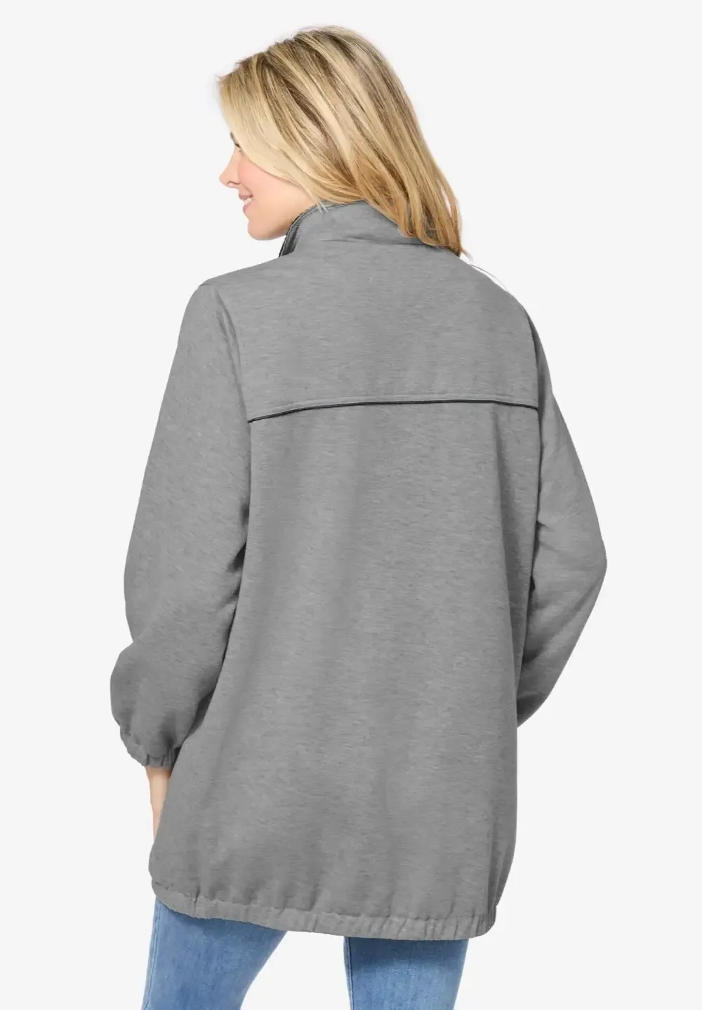 Fleece Nylon Reversible Jacket