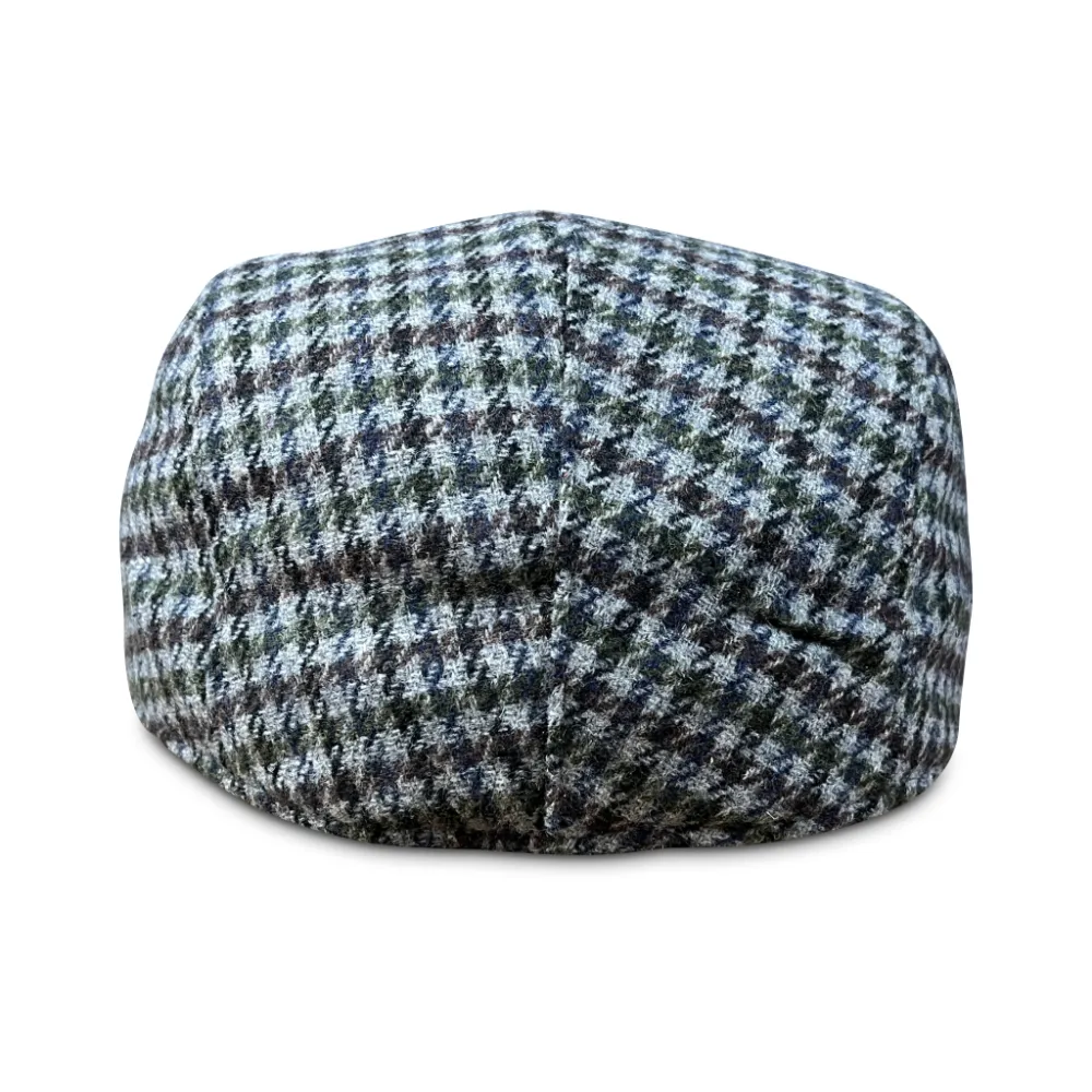 The Hound Boston Scally Cap - Grey Houndstooth