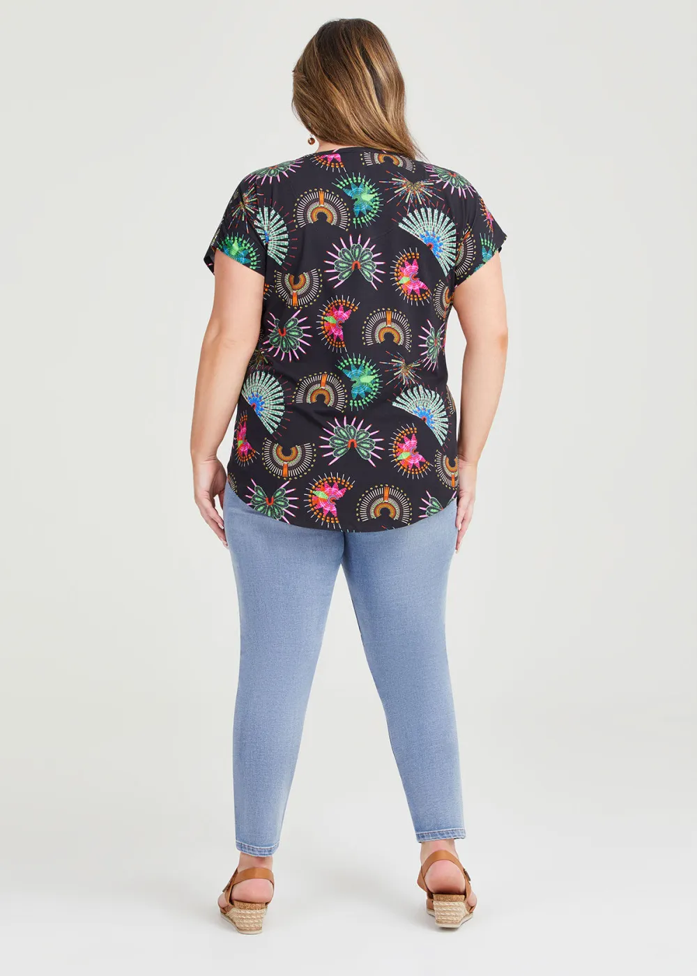 Cotton Tribal Print Top