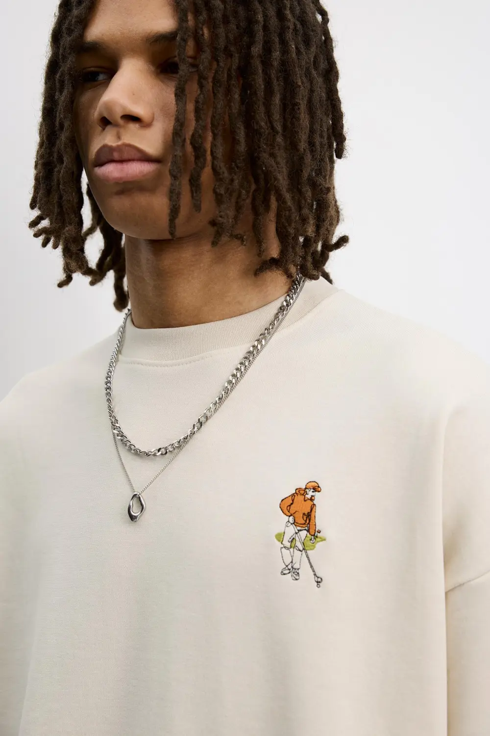 Short sleeve Golf sweatshirt