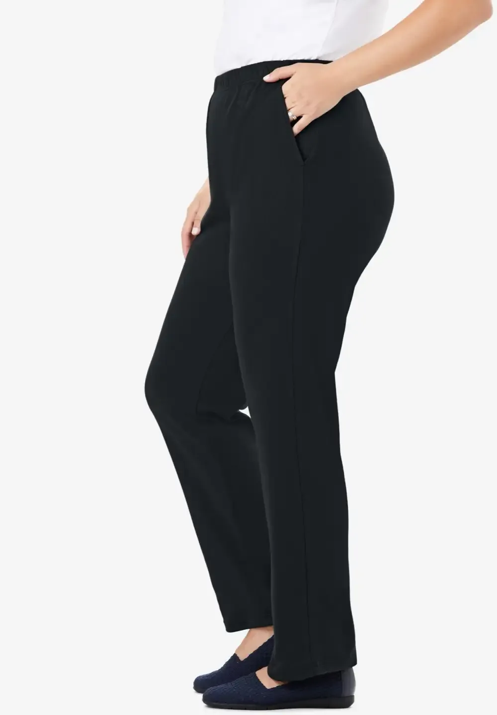 7-Day Knit Straight Leg Pant