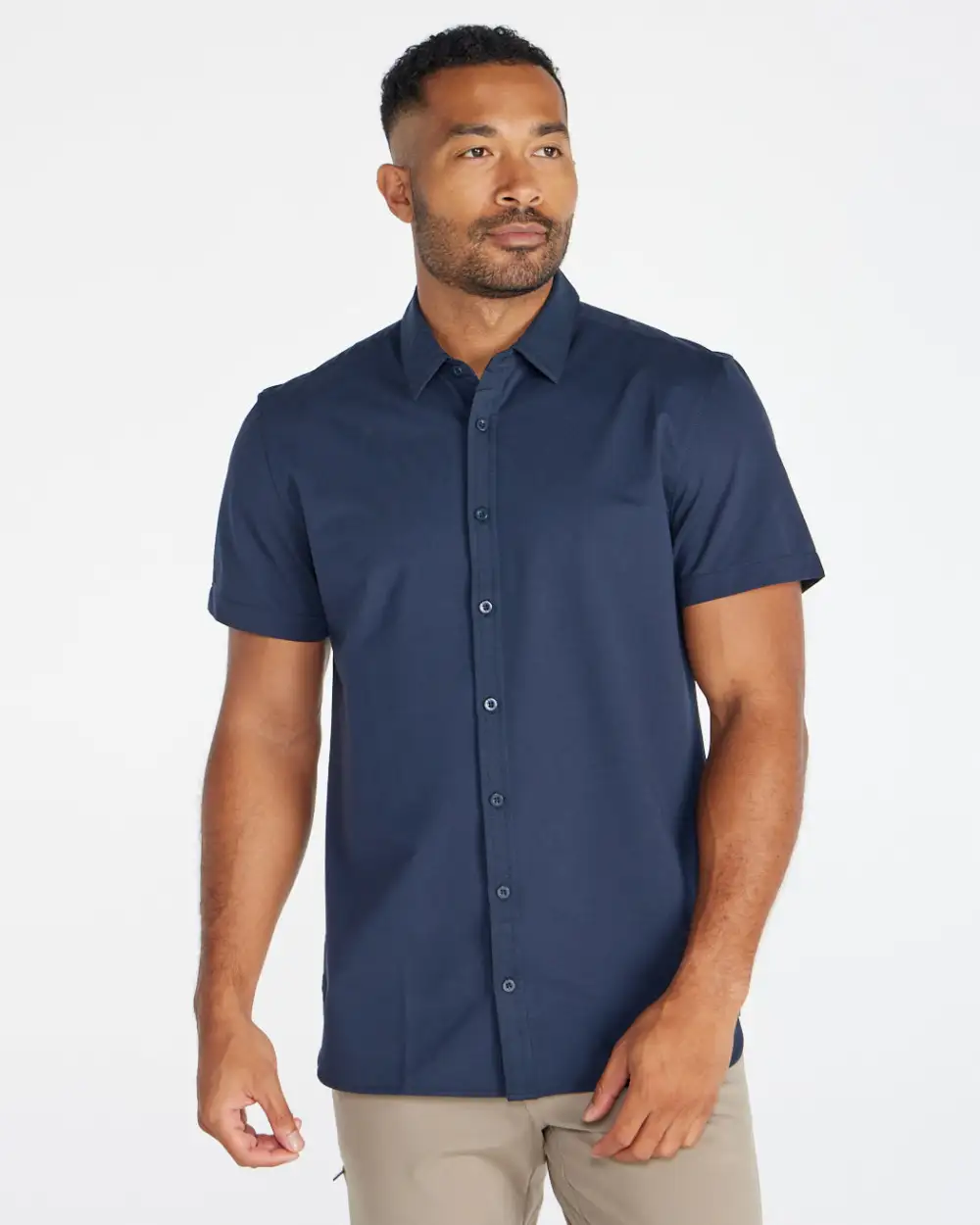 Vista Stretch Short Sleeve Button Down