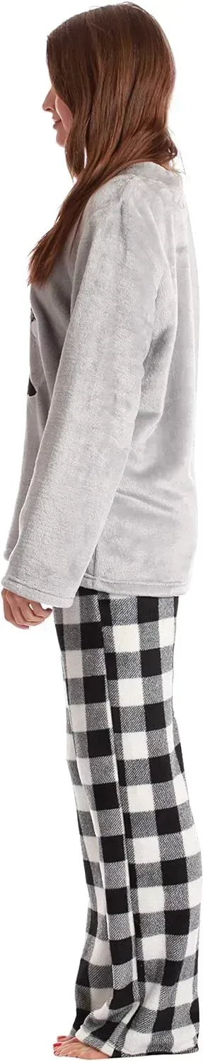 Plush Pajama Sets for Women