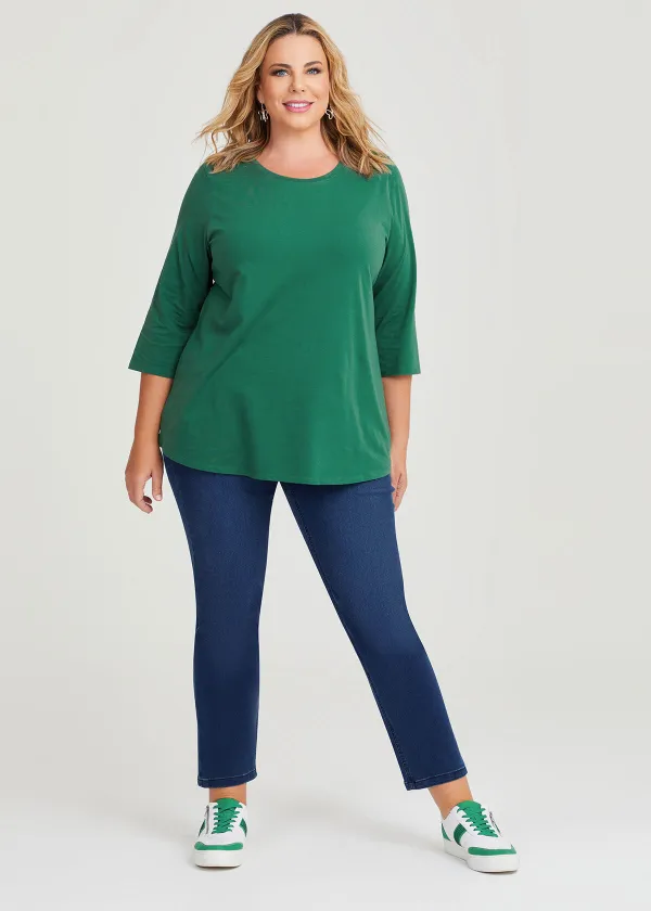Australian Cotton 3/4 T-Shirt