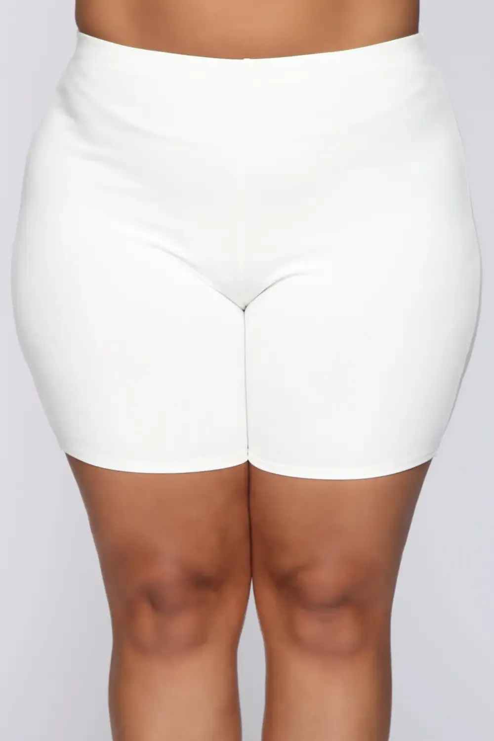 Classic Mini Biker Shorts - White