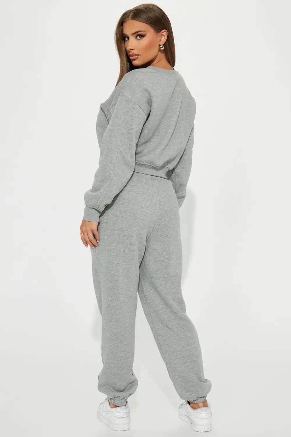 Do Not Disturb Sweatsuit - Heather Grey