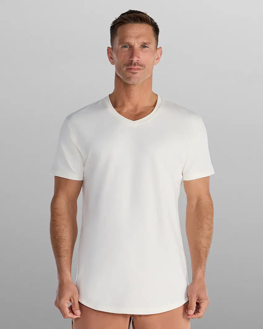 Drop-Cut V-Neck: Bylt Signature