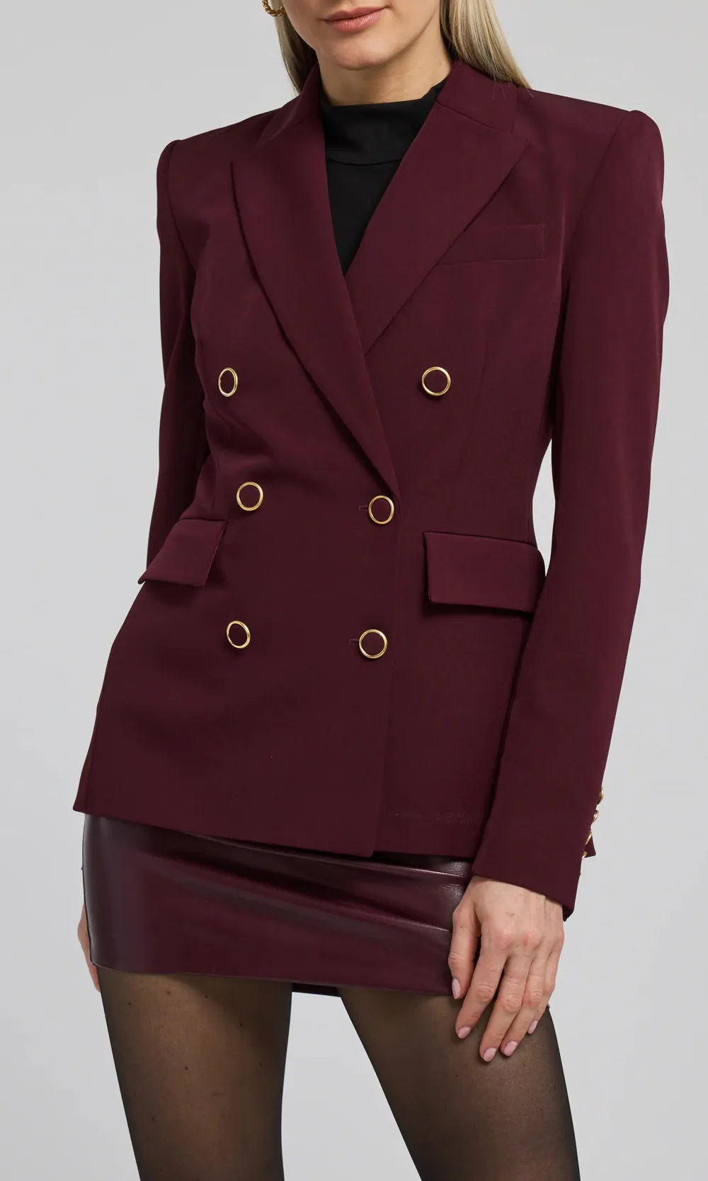 Mila Vegan Leather Skirt