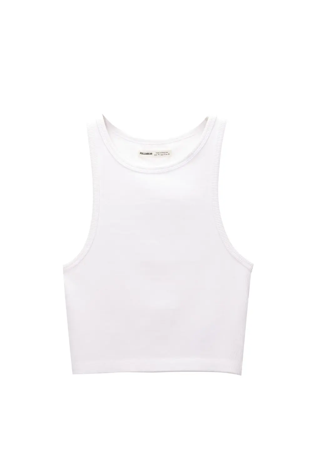 Basic cropped tank top