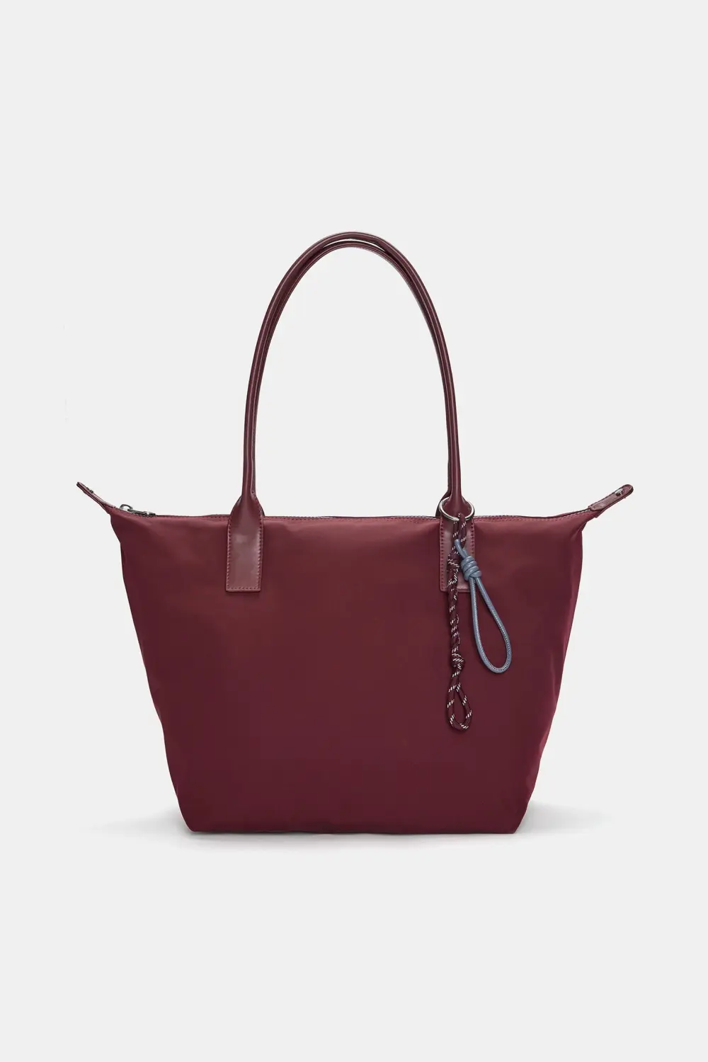 Bolso shopper nylon adorno