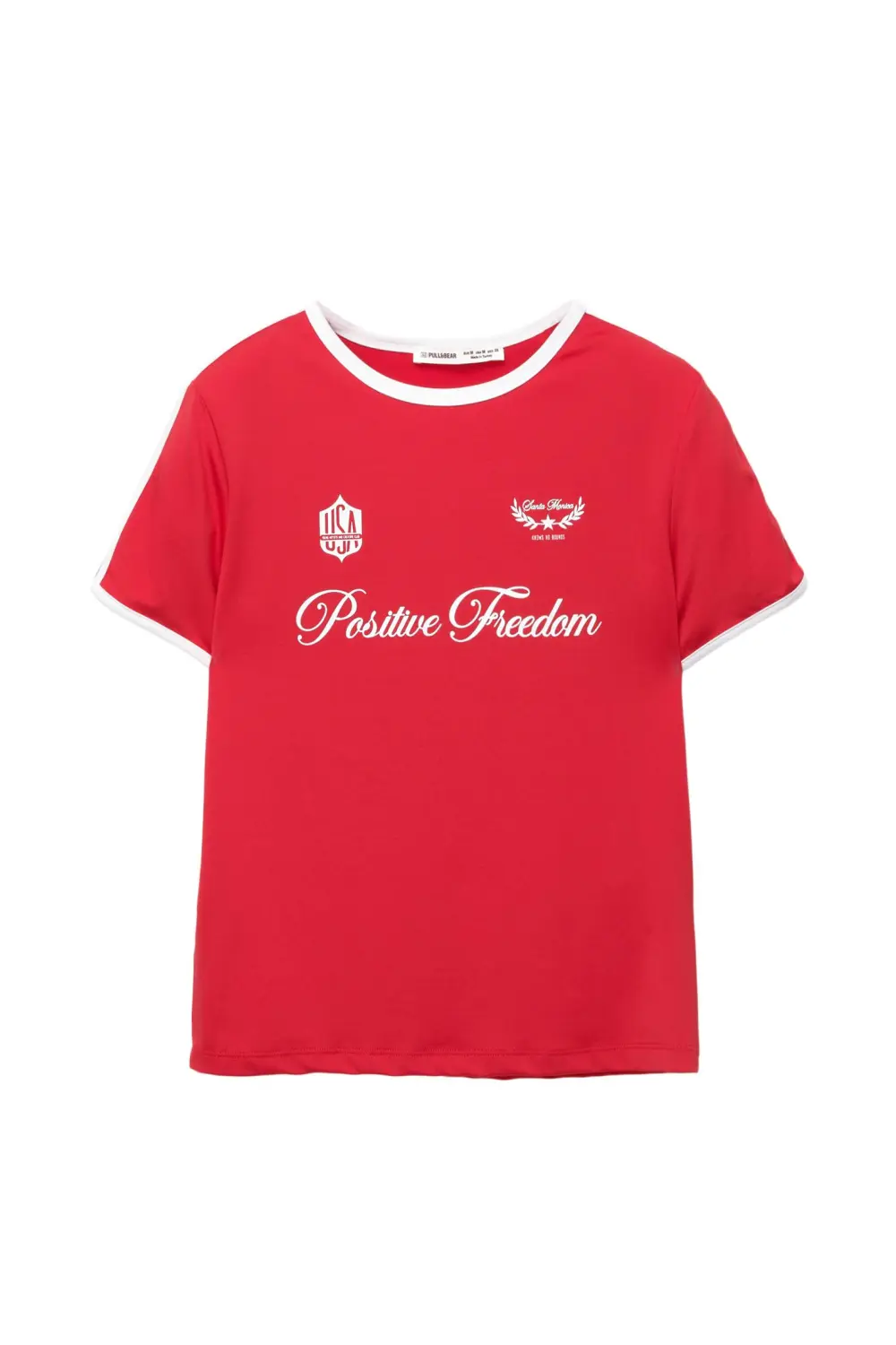 Camiseta cropped poliamida