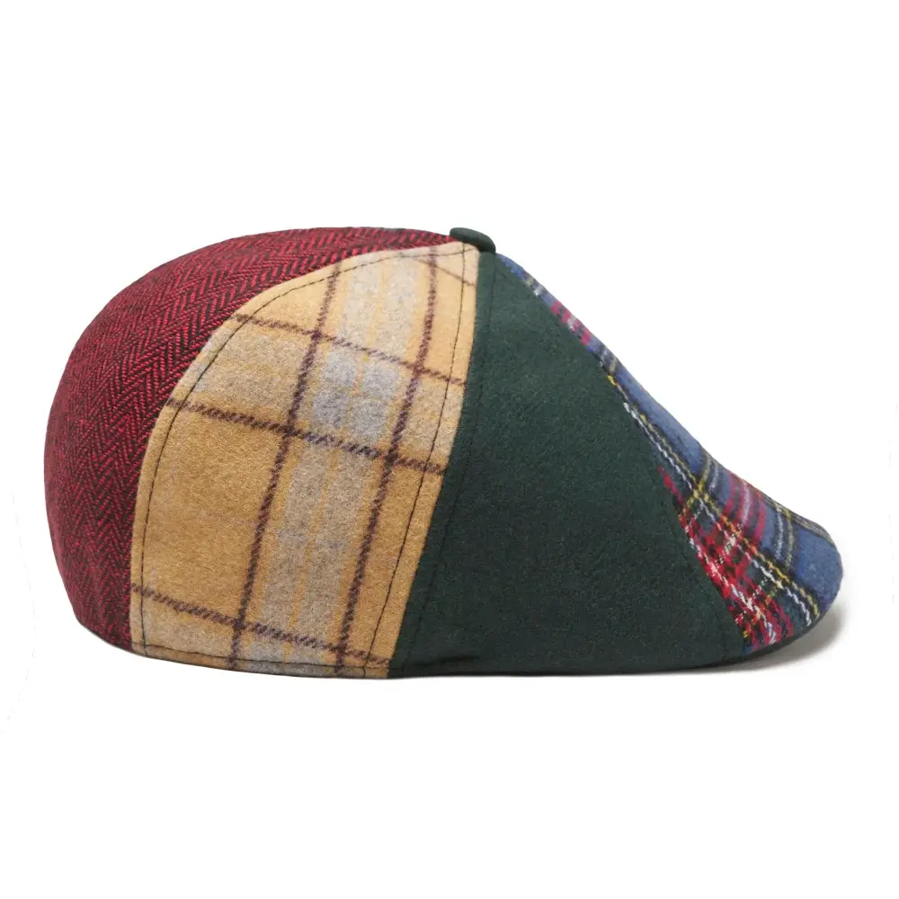 The Nutcracker Boston Scally Cap - Holly & Pine Plaid
