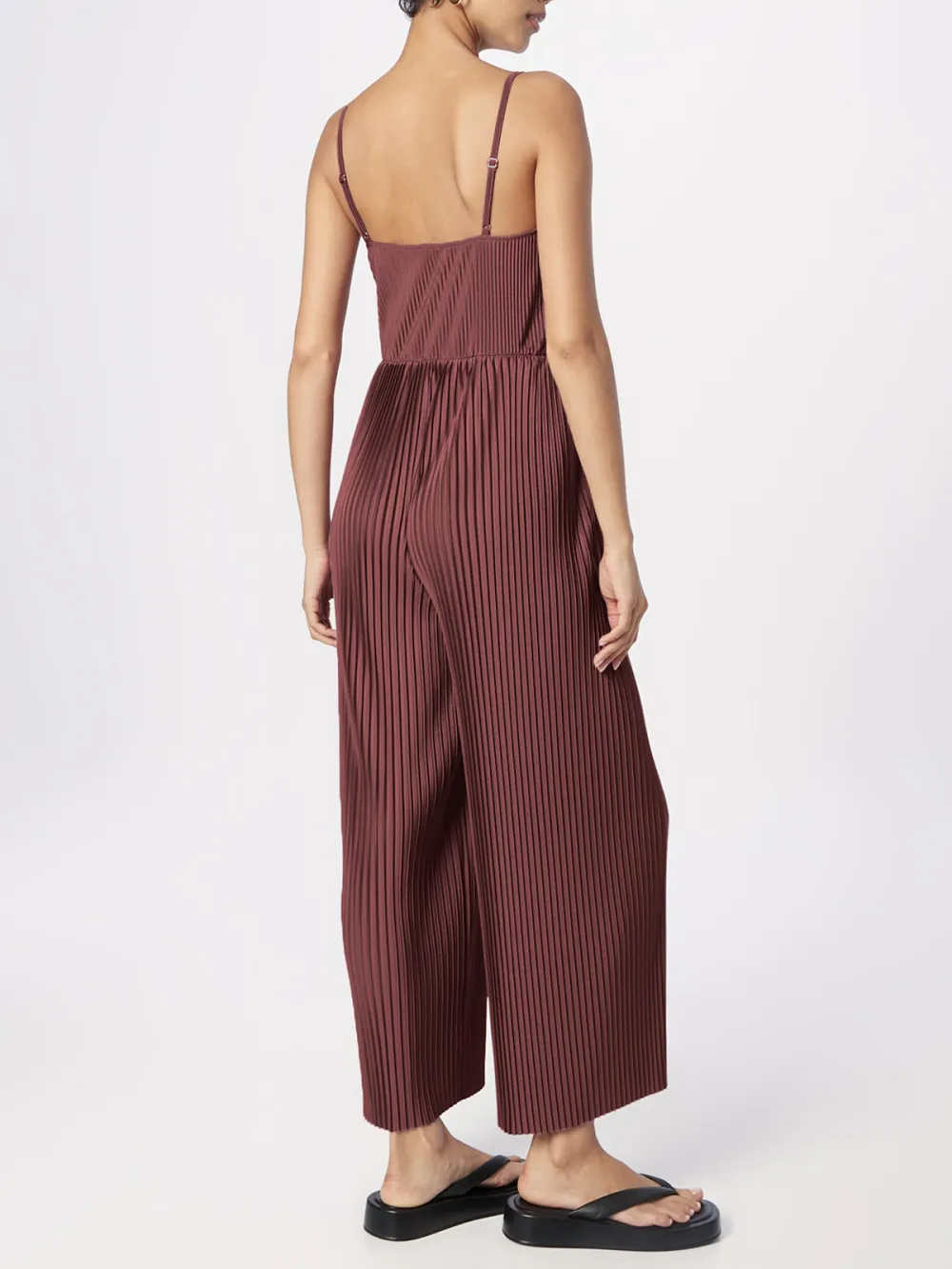 Standard Straps Casual Style Jumpsuit