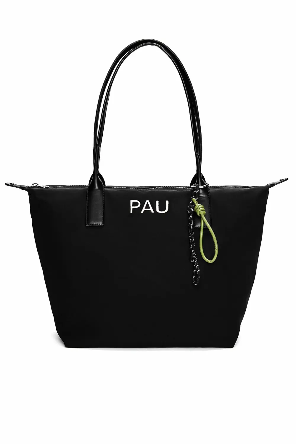 Bolso shopper nylon adorno