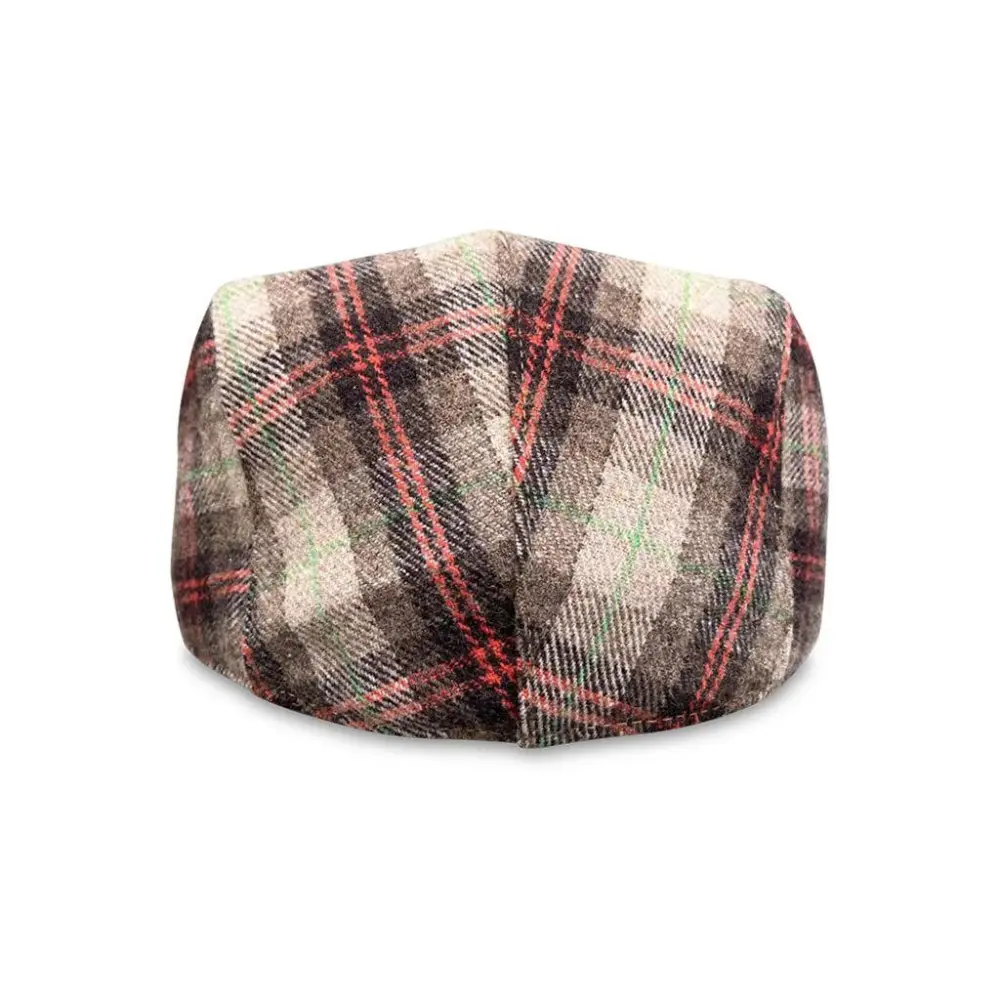 The Contender Boston Scally Cap - Ale-Wood Plaid