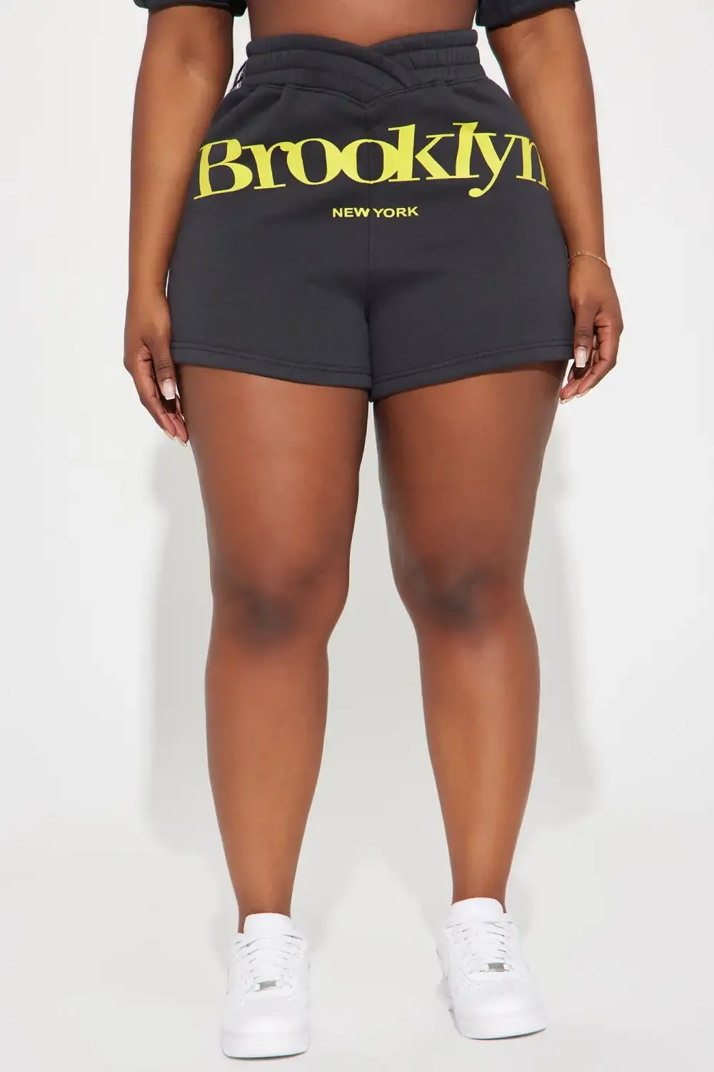 Brooklyn's Baddest Short - Black/Yellow