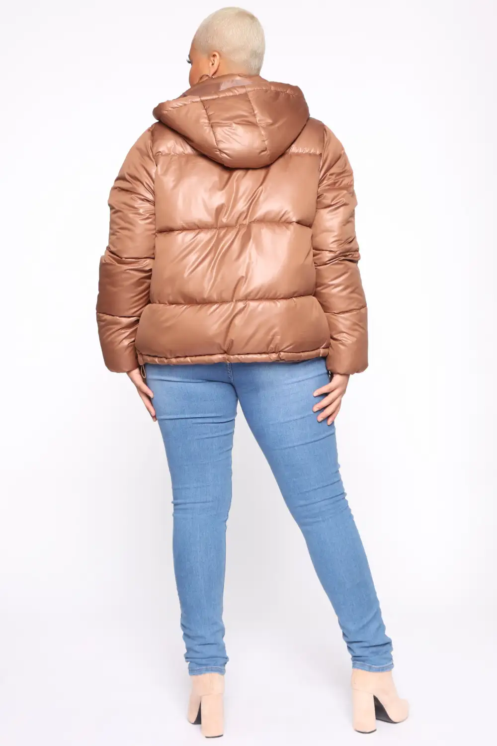 Don't Rain On My Puffer Jacket - Camel