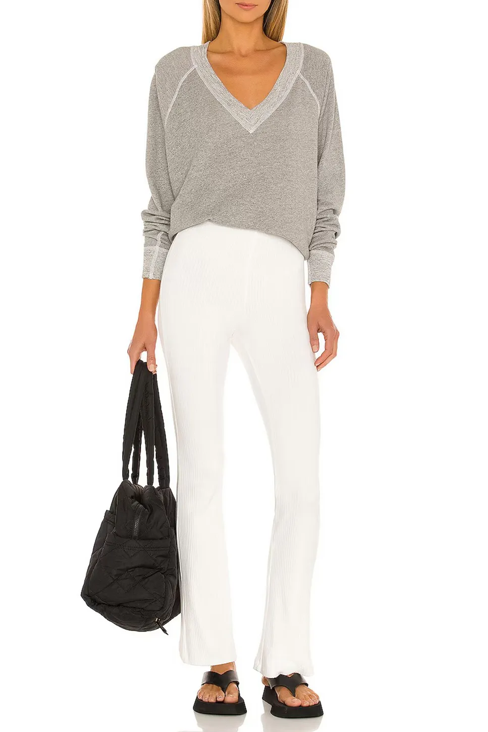 The V Neck Sweatshirt