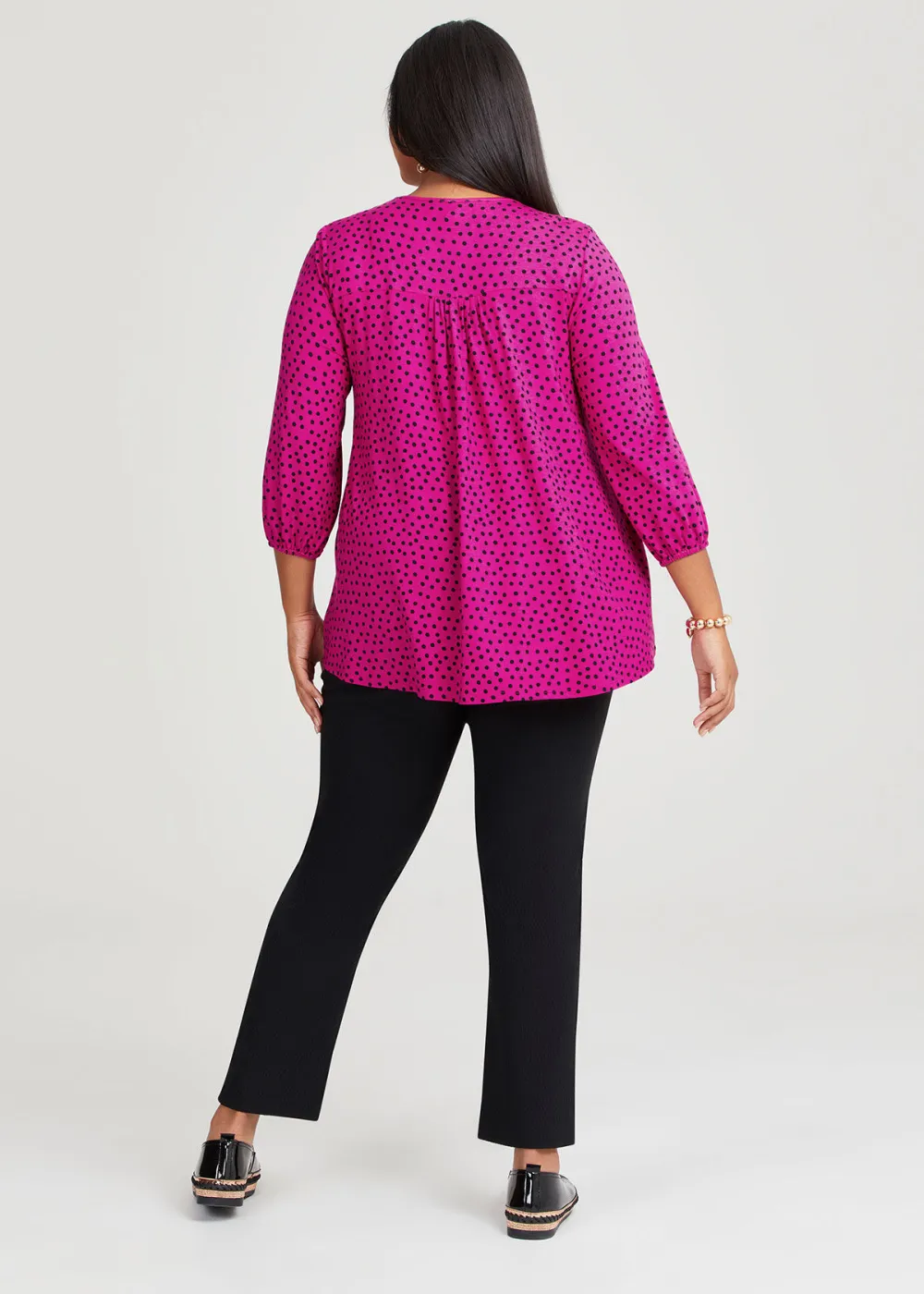 Natural Viva Magenta Top