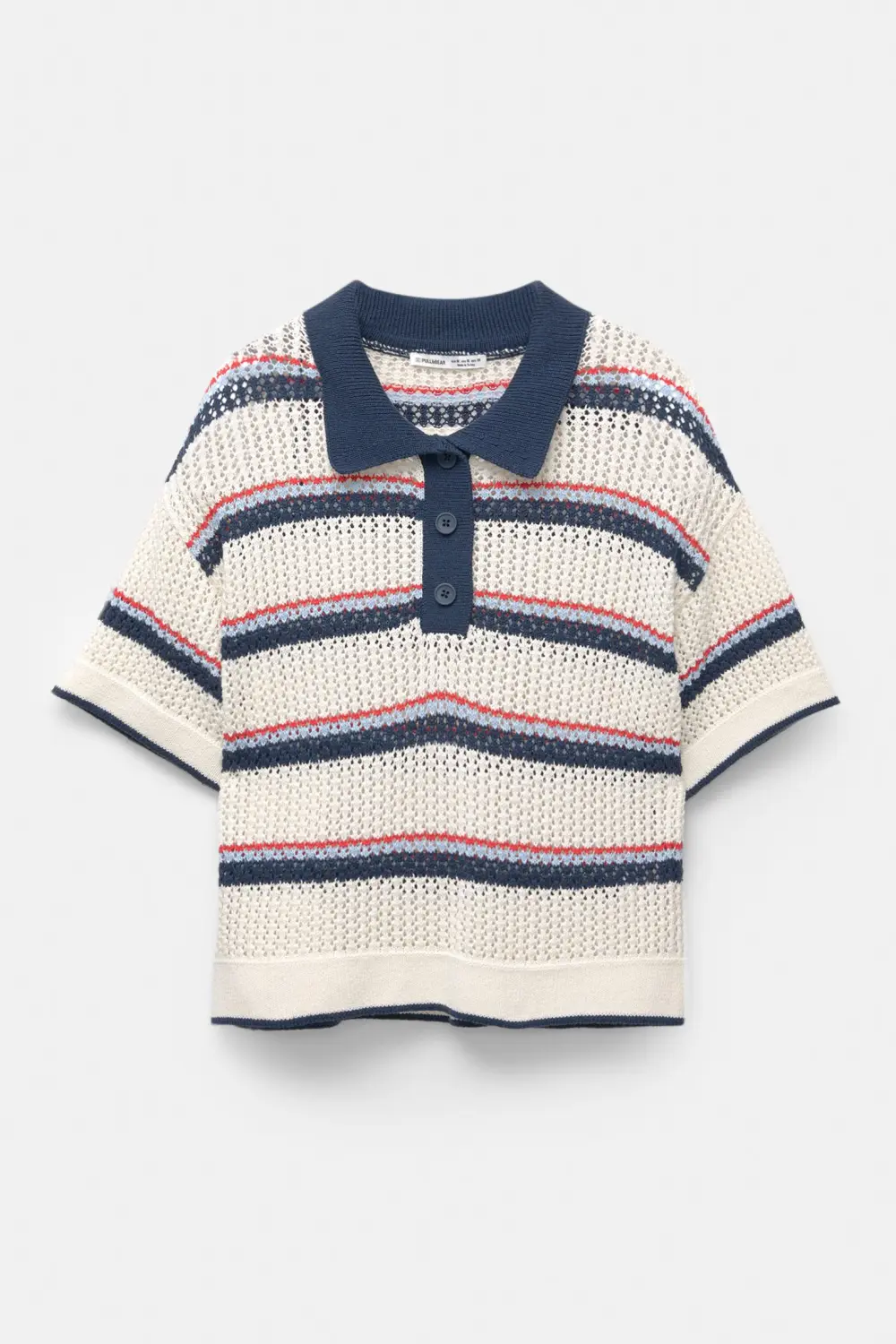 Polo rayas crochet