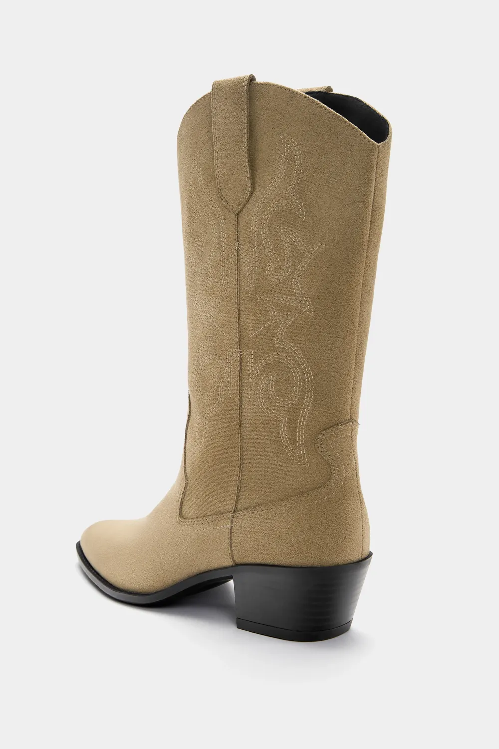 Botas cowboy pespuntes