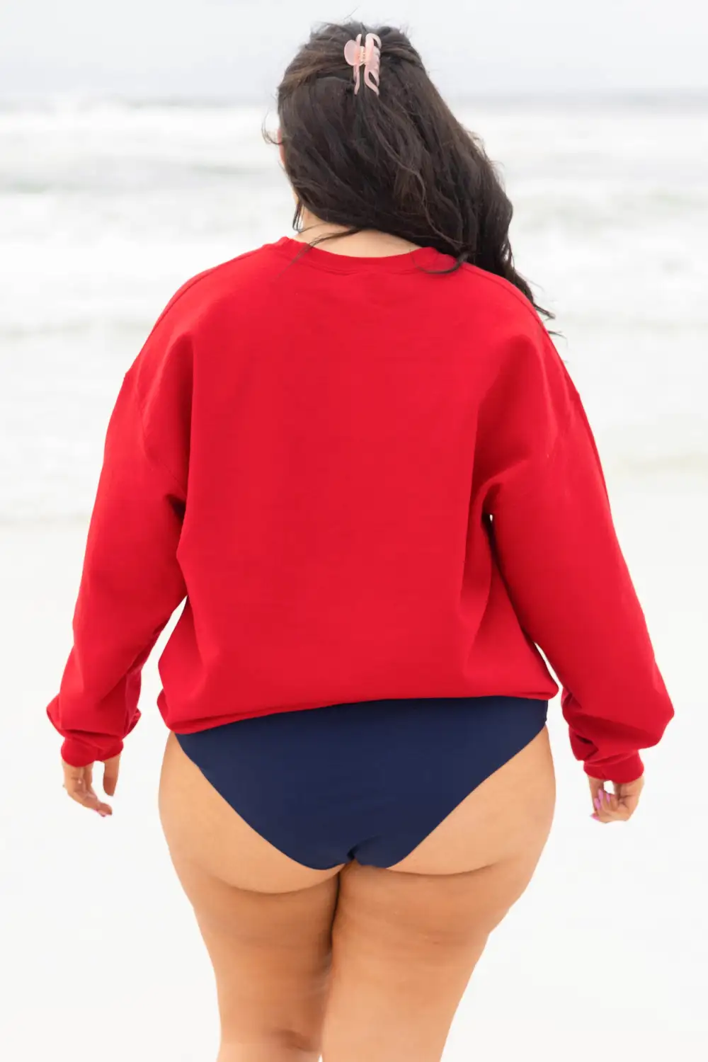 True American Spirit Sweatshirt, Cherry Red