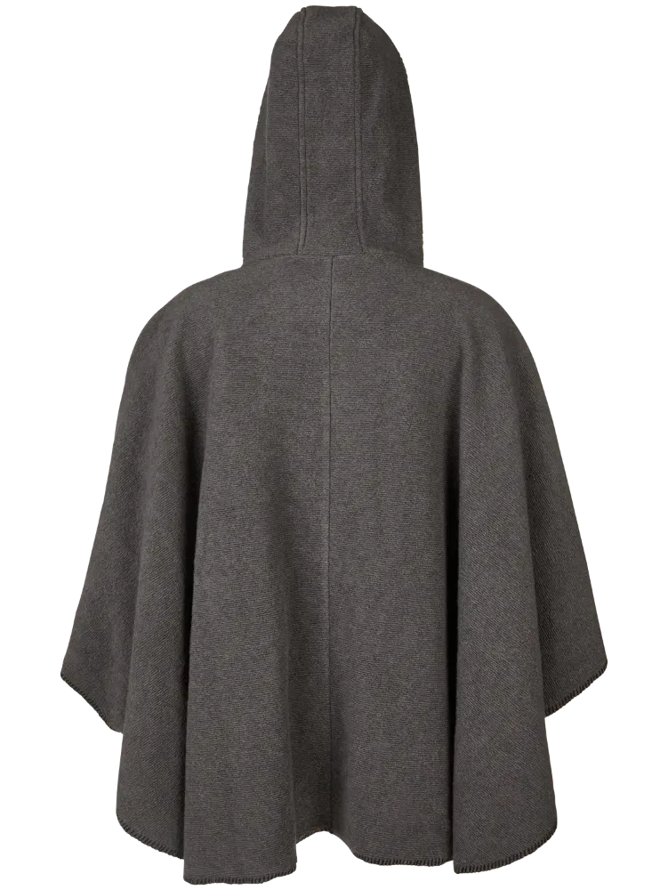 Women's Hooded Berber Fleece Cape