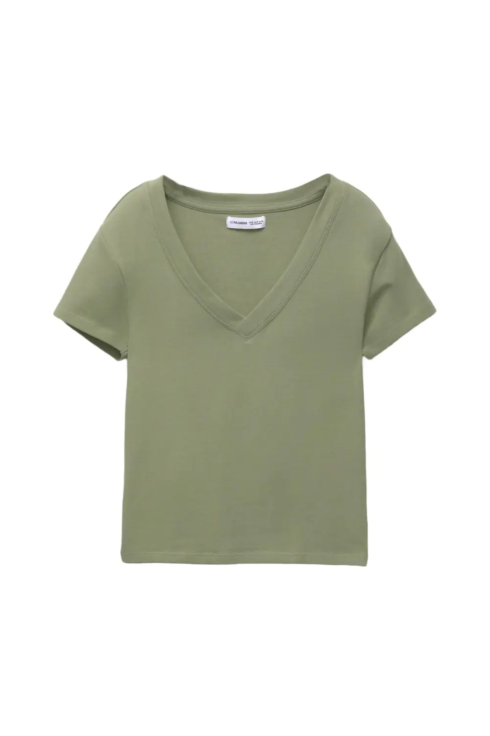 Camiseta escote pico