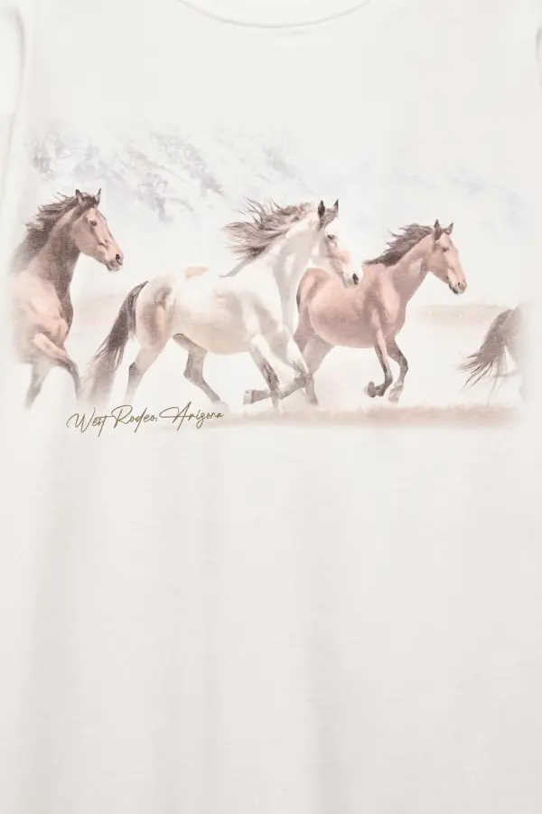 Camiseta caballos