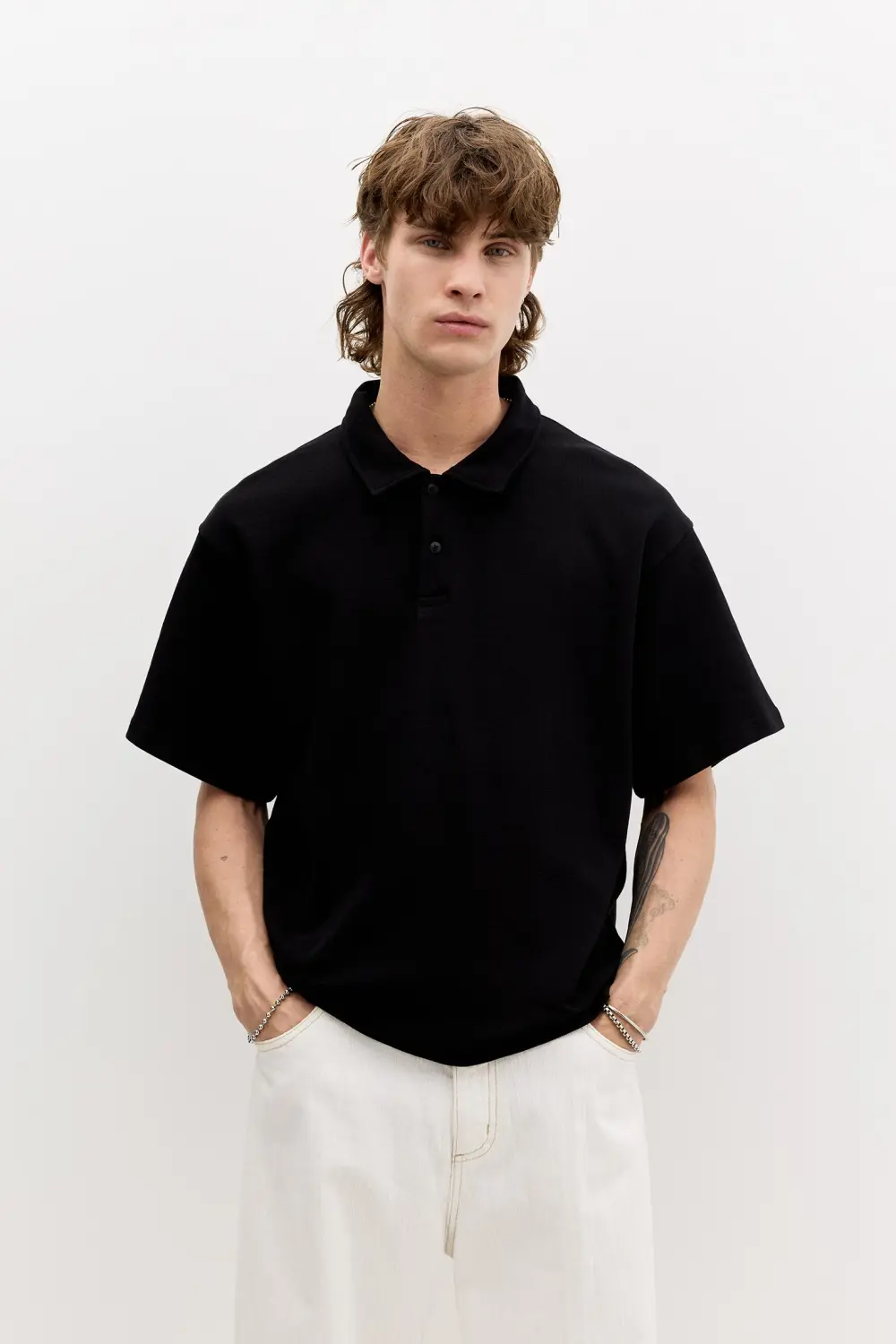 Short sleeve polo shirt