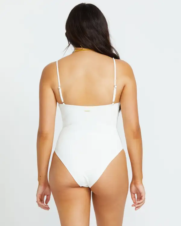 Salt And Sol Mika One-Piece Swimsuit - Salt Crystal