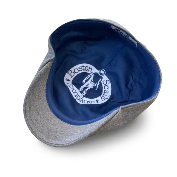 The Bruiser Boston Scally Cap - Stone Grey
