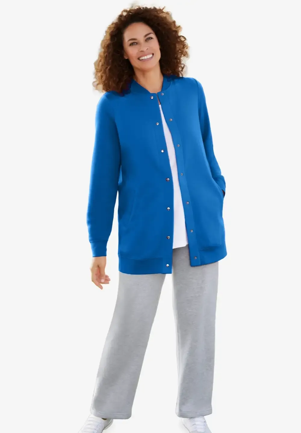 Fleece Baseball Jacket