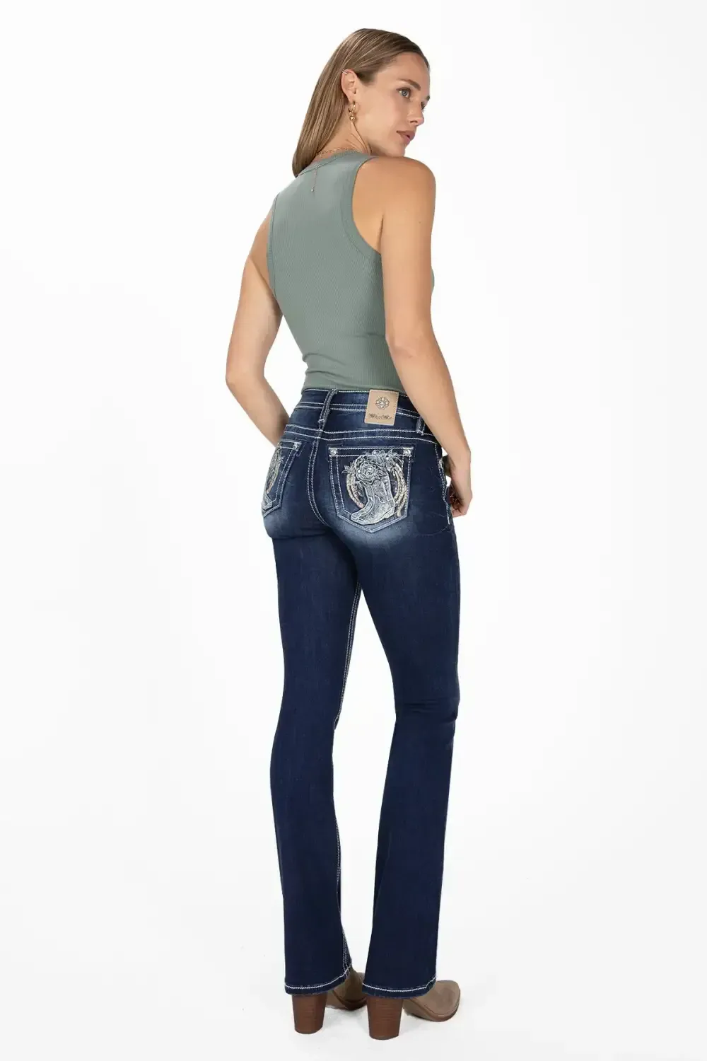 Rope & Boots Bootcut Jeans