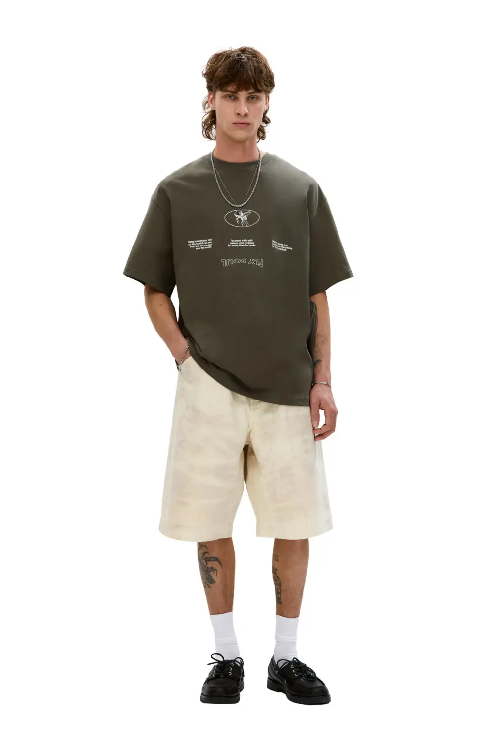 Short sleeve printed T-shirt