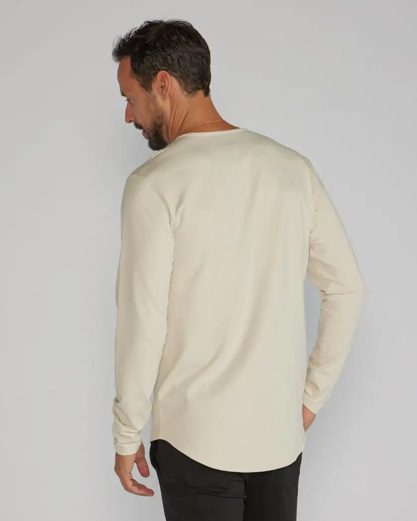 Drop-Cut Long Sleeve: Lux