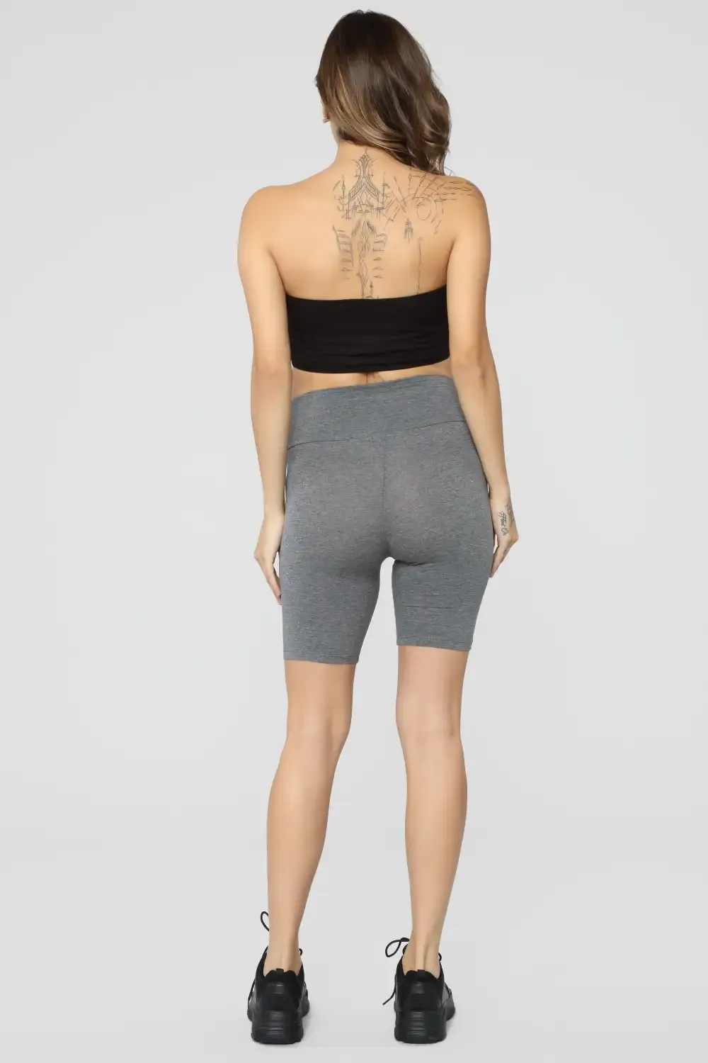 Brooke Biker Shorts - Grey