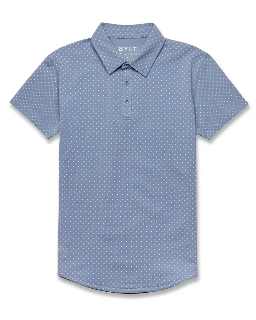 Drop-Cut: Lux Dotted Polo