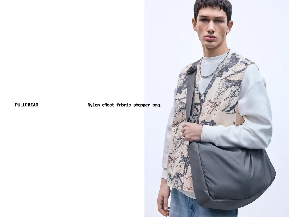 Maxi bolso shopper nylon
