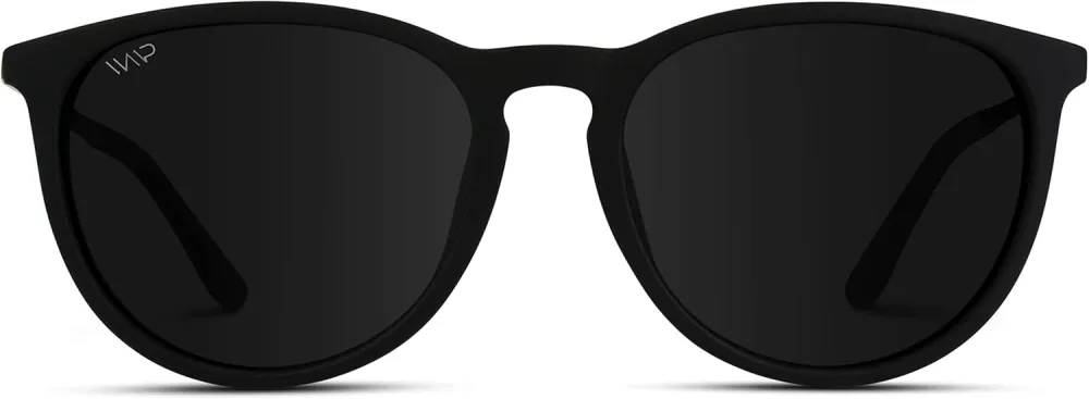 WearMe Pro Women's Round Sunglasses with Polarized UV Protection, Trendy Retro Designer Style