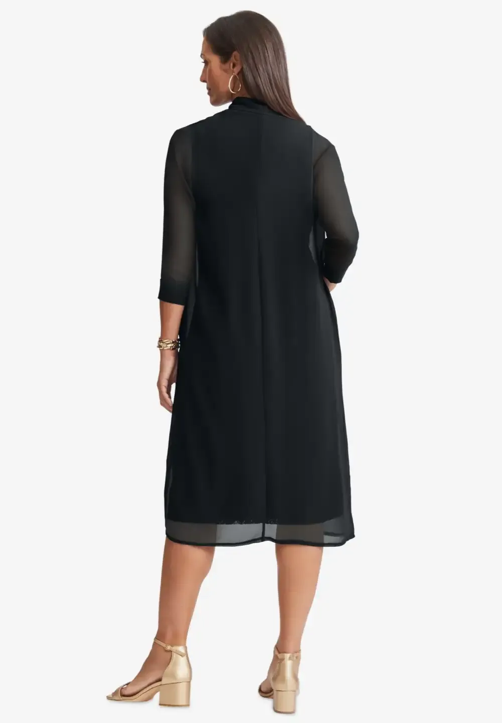 2-Piece Lace Jacket Dress
