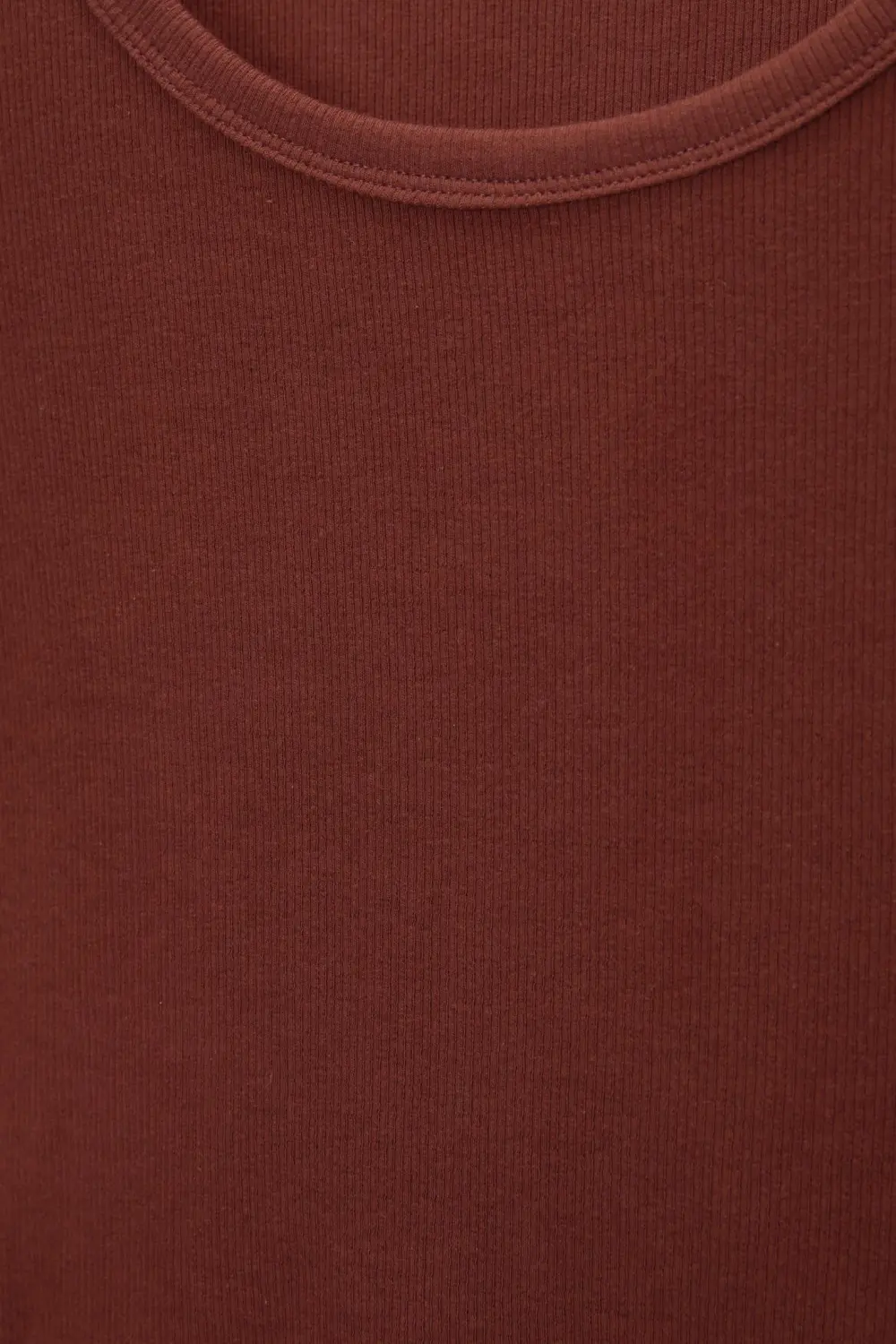 Camiseta manga larga canalé