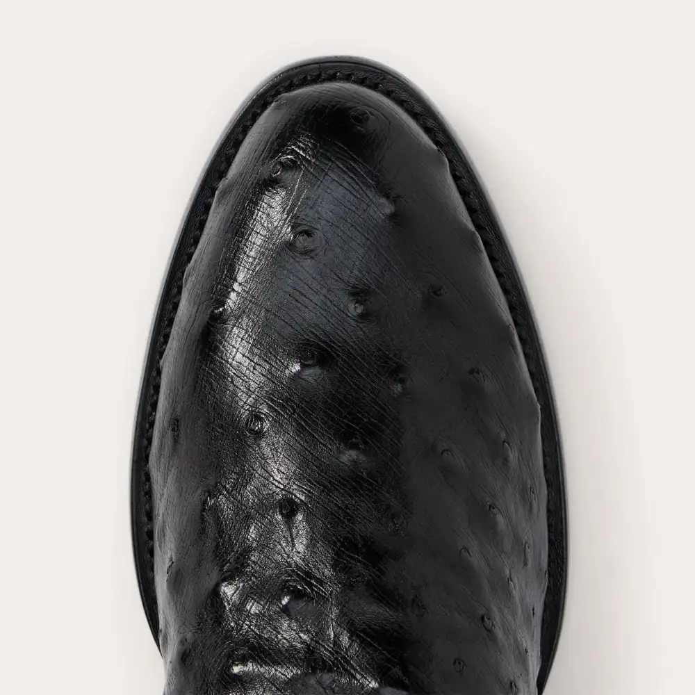 Austin Ostrich Roper Boots