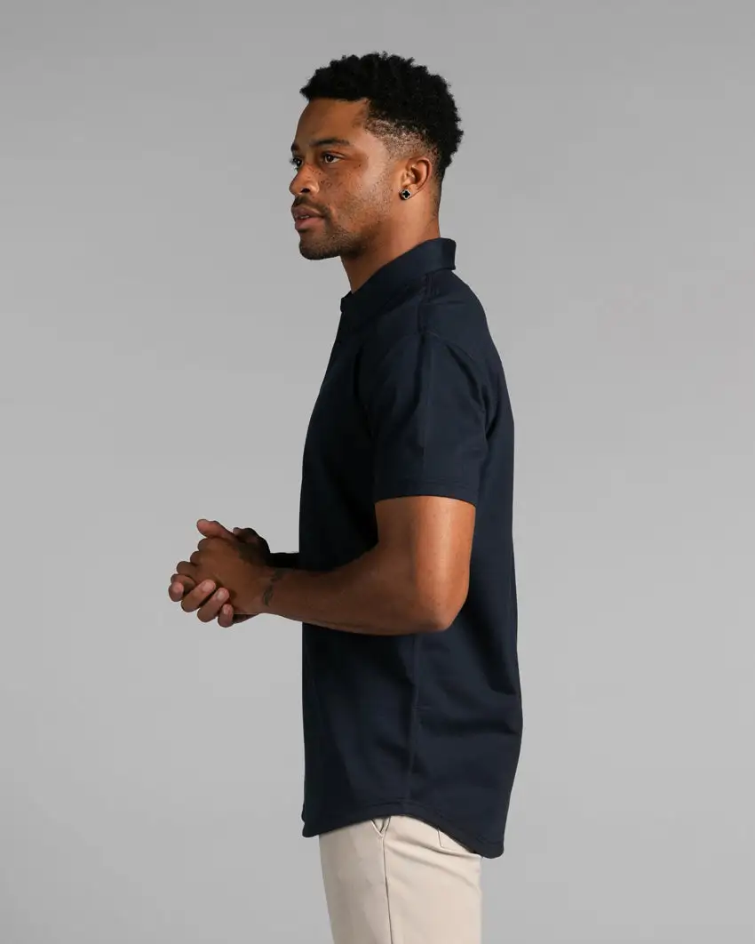 Drop-Cut Polo: Bylt Signature