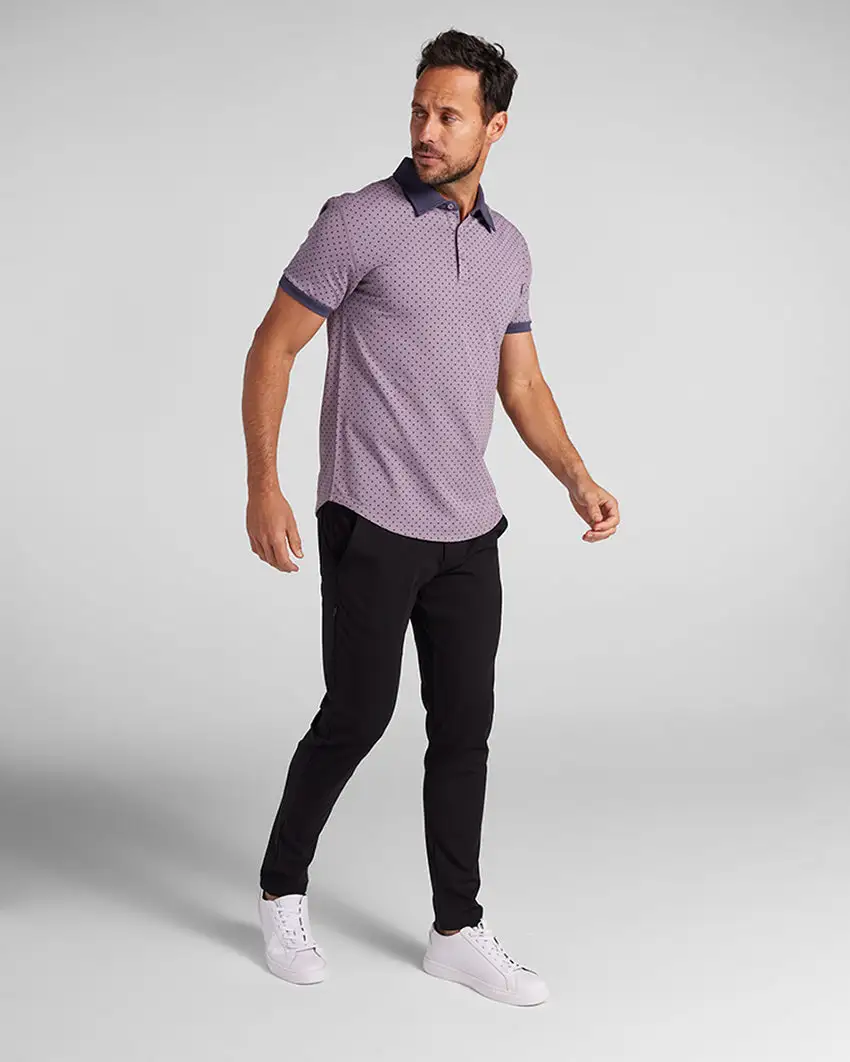 Drop-Cut: Lux Dotted Polo
